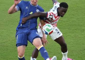 Belgium FA baffles at FIFA decision to suspend Balogun red card