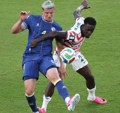 Belgium FA baffles at FIFA decision to suspend Balogun red card