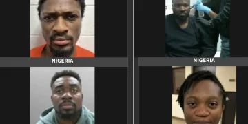 US publishes names, photos of 124 Nigerians on deportation list for crimes