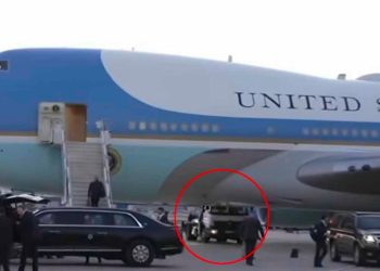 Trump hides in catering truck to evade alleged Iran threat