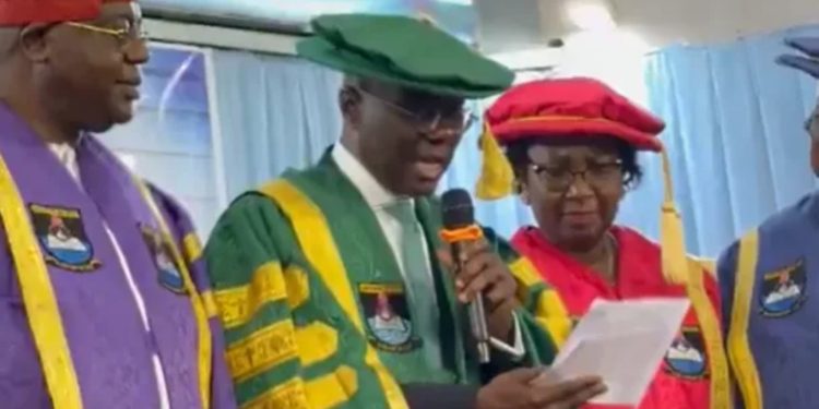 Sanwo-Olu gifts LASU best graduating students N20m each