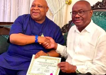 Adeleke visits Wike after meeting with Tinubu