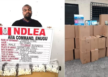 Italy-based bizman excretes 98 cocaine wraps at Enugu Airport