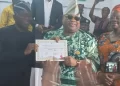 Osun guber: Adeleke receives INEC certificate of return