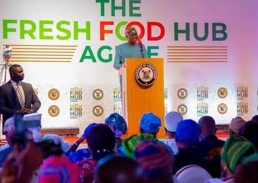 Lagos inaugurates Agege food hub to cut losses, ease distribution