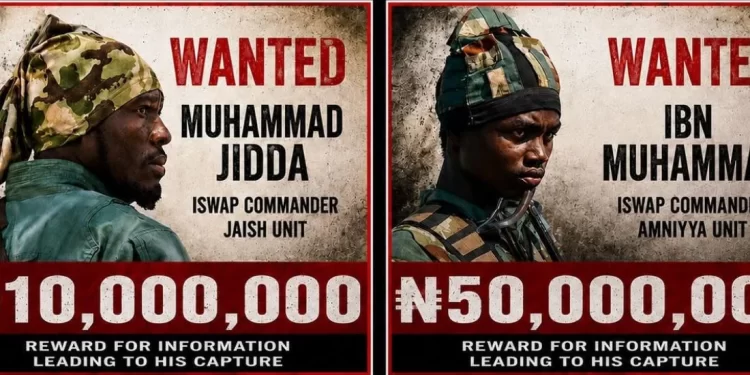 Army places bounty on wanted ISWAP leaders