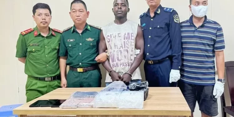 Authorities arrest Nigerian with meth, heroin in Vietnam