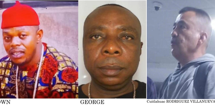 NDLEA arraigns two suspected Nigerian-Mexican drug kingpins