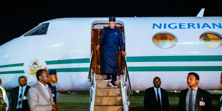 Shettima returns from AU Summit