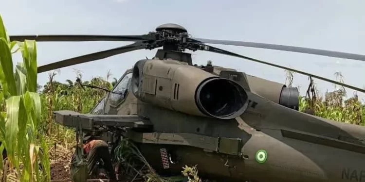 NAF helicopter makes ‘precautionary landing’ in Benue